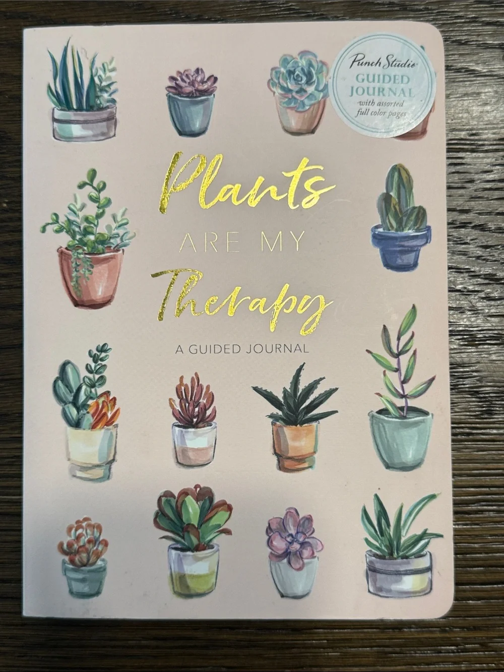 NEW Punch Studio Plants are My Therapy Guided Journal Plant Care Journal